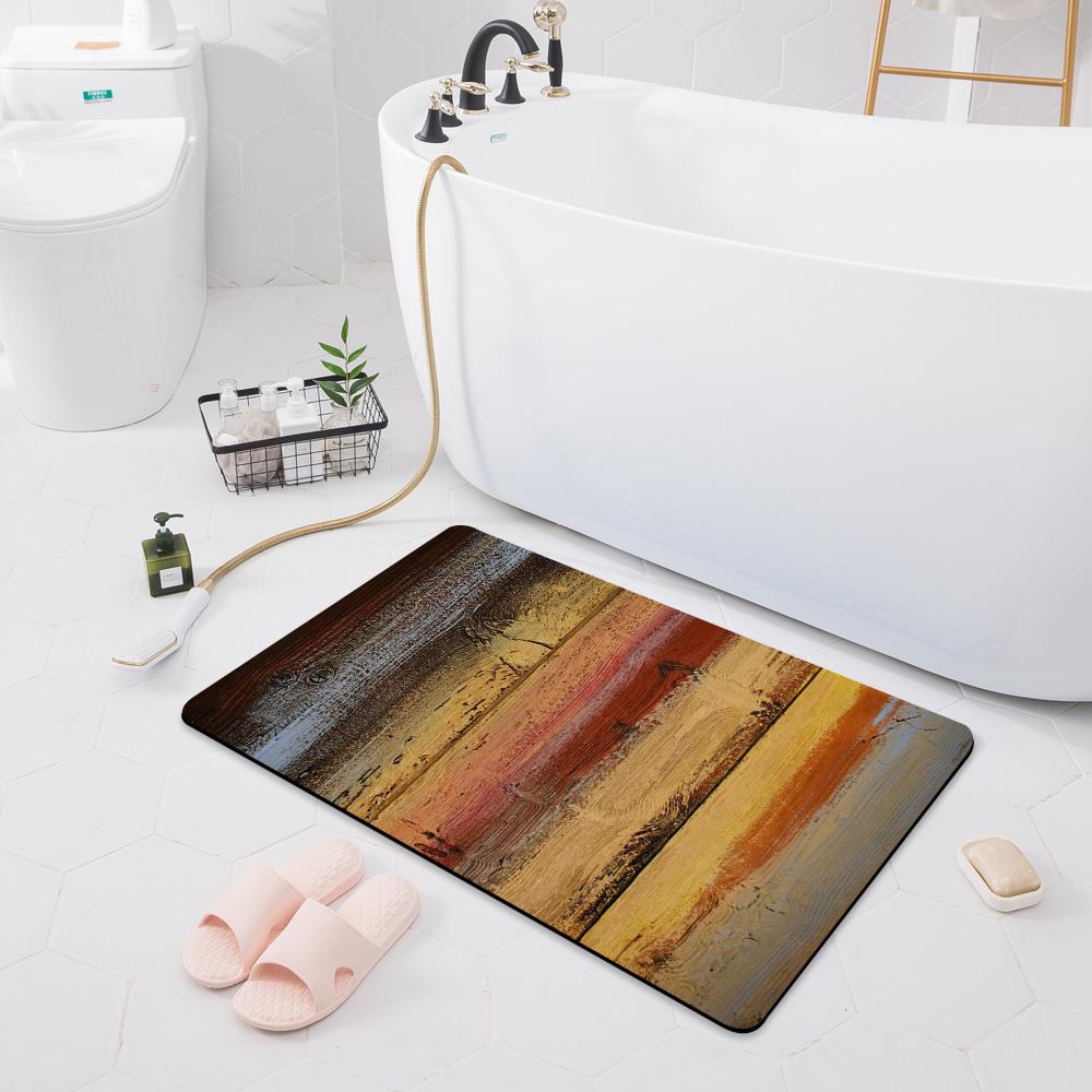 Modern Non-slip Absorbent Mat Decoration Bedroom Door Mat Kitchen Floor Mat Bathroom Shower Rug
