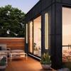 Outdoor Golden Stepless Dimming Wall Lamp