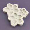 Cherry Flower Shaped Silicone Chocolate Moulds Baking Molds Fondant Cake Decorating Gadgets Resin Moulds Gifts for Child