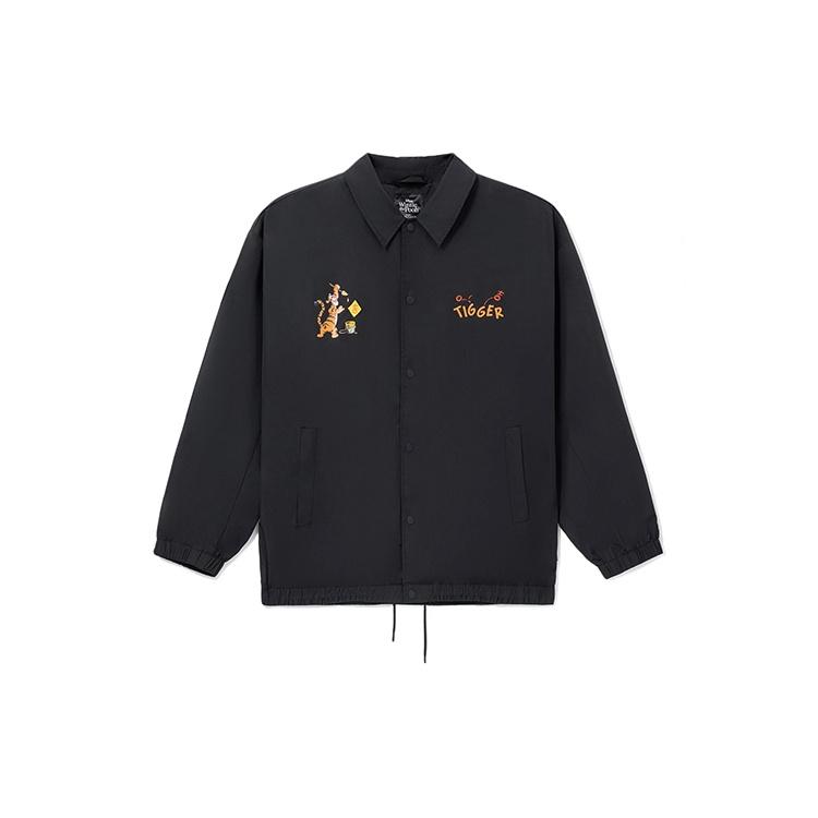 Li-Ning x Disney Crossover Sports Cartoon Printing Jacket Black Men s AJDS323-1 M