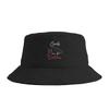 Corks Are For Quitters Wine Lovers Statement Bucket Hat For Couple Fisherman Hats Casual Vacation Caps Soft Fold Custom Sun Hats