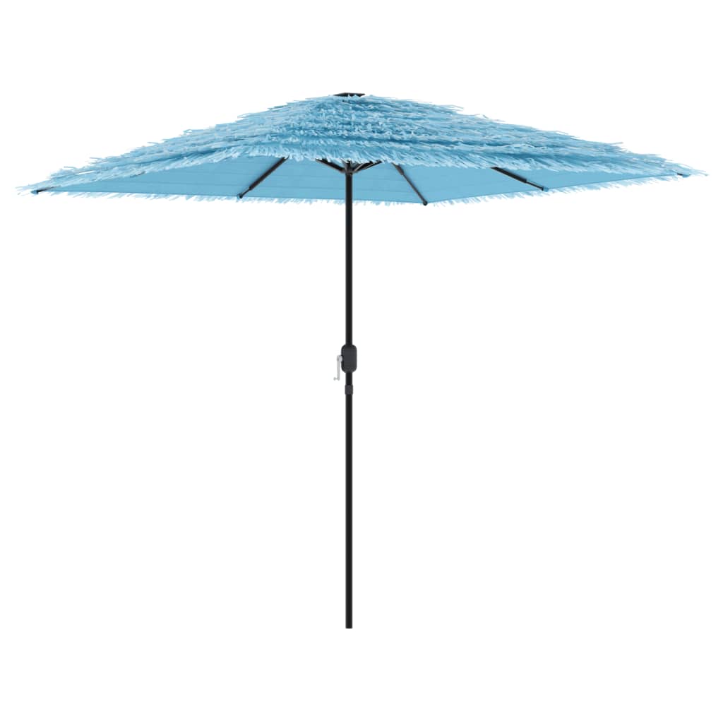 Blue Sun Umbrella with Steel Pole 248 X 248 X 248 Cm