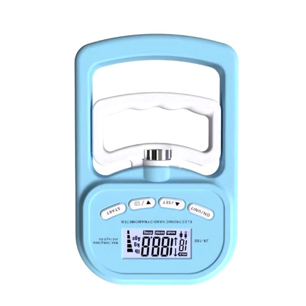 396Lbs/180Kg Digital Hand Dynamometer Electronic Grip Strength Measurement Meter  Home School