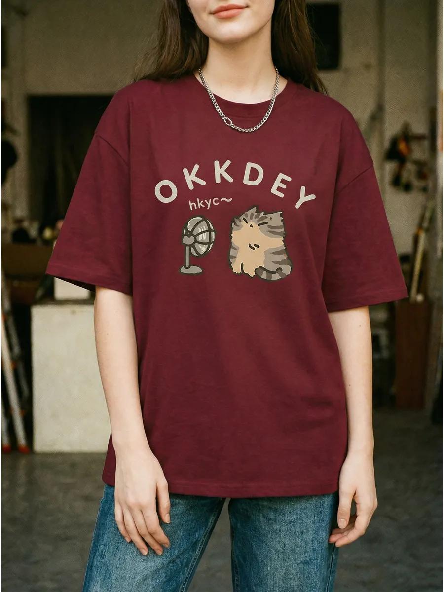 Cute T-shirt with Simpsons cartoons XL