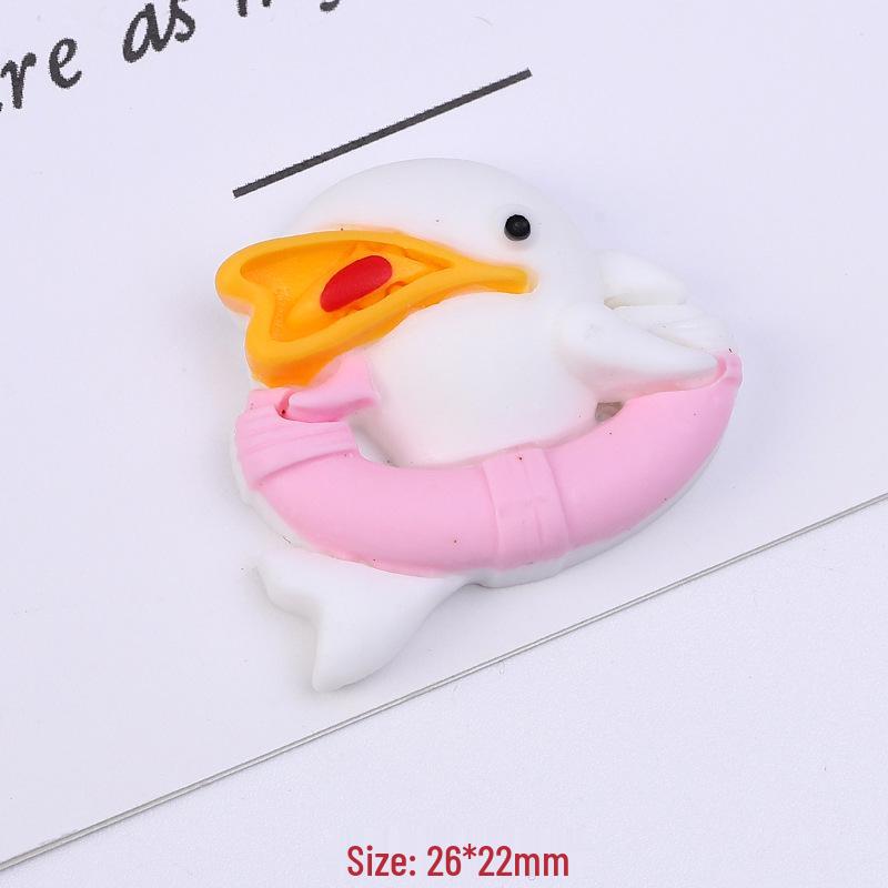 Popular Cartoon Ocean Series DIY Resin Ornaments for Phone Cases & Keychains