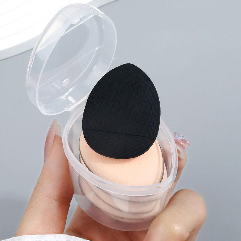 3/6 PCS Water Drop Thumb Puff Fingertip Air Cushion Powder Set Concealer Fingertip Belly Detail Mini Slipper Powder Puff