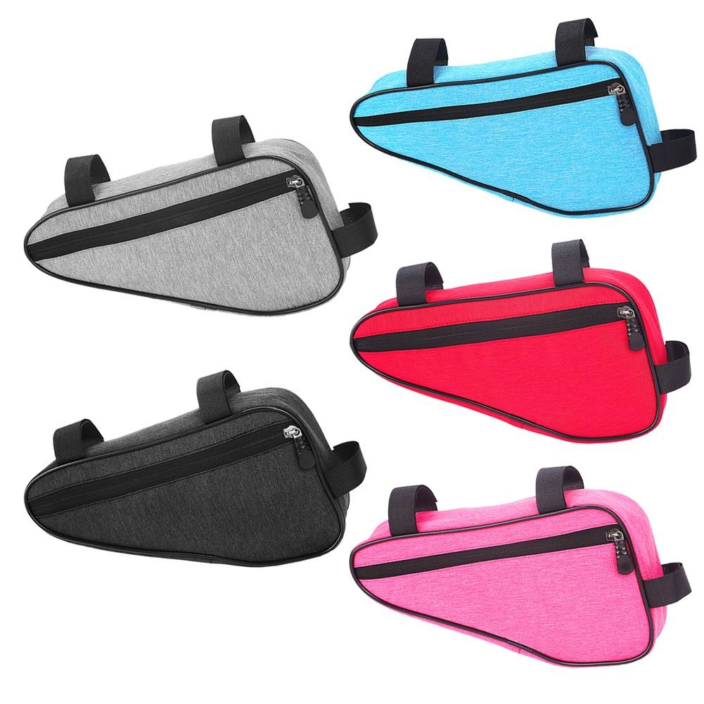 

Сумка для хранения велосипеда 1,5 л, большая емкость, треугольная седлообразная рама для горной дороги, сумка для езды на велосипеде (26 х 14 х 6 см)