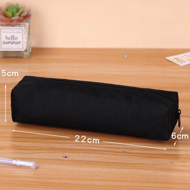 Penál Kawaii stylu s velkou kapacitou a zapínáním na zip