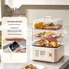 Multi-functional 3-Layer Electric Steamer & Cooker