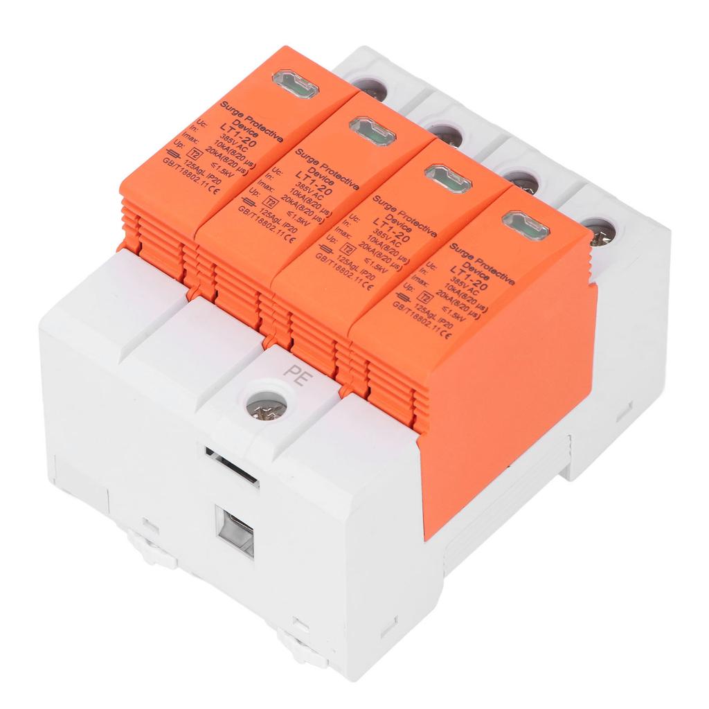 Überspannungsschutzgerät 385VAC 10?20KA 4P Niederspannungs-Ableitgerät