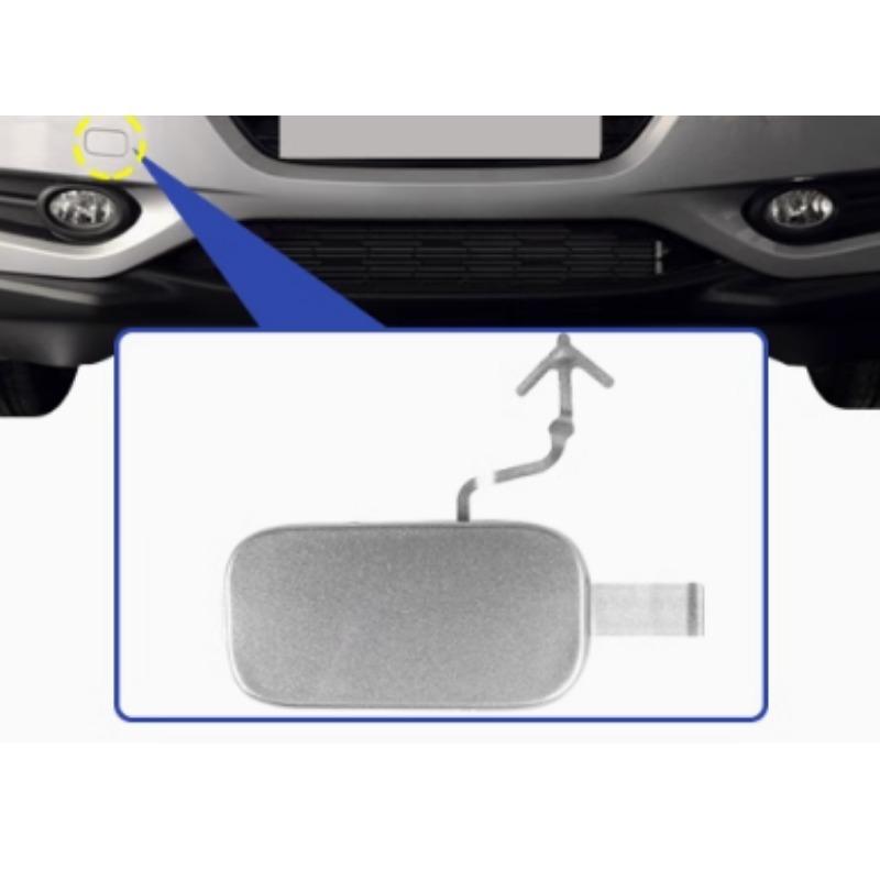Genuine White Trailer Cover Front Bumper Bar Tow Hook Towing Hitch Rope Cap for Honda Vezel 2015 2016 2017 2018 2019 2020 2021