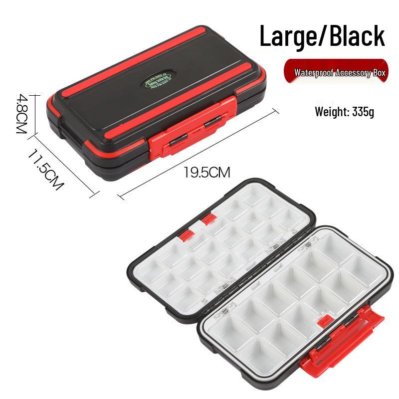 Wasserdichte Tragbare Aufbewahrungsbox für Angelköder und Jigköpfe