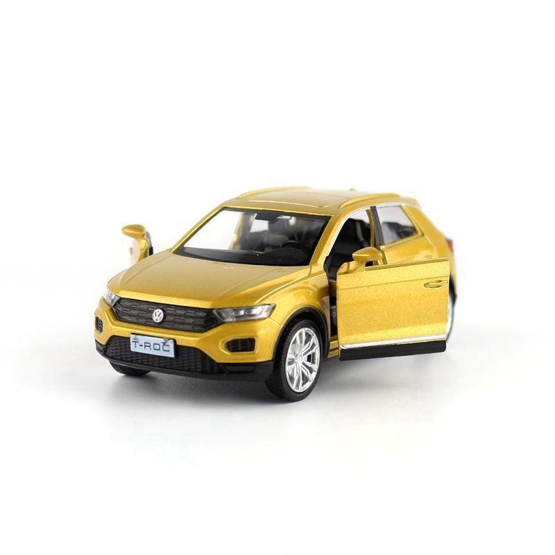 Alloy Volkswagen Tiggo Suv Sedan Model For Kids With Inertia Control For Collectors