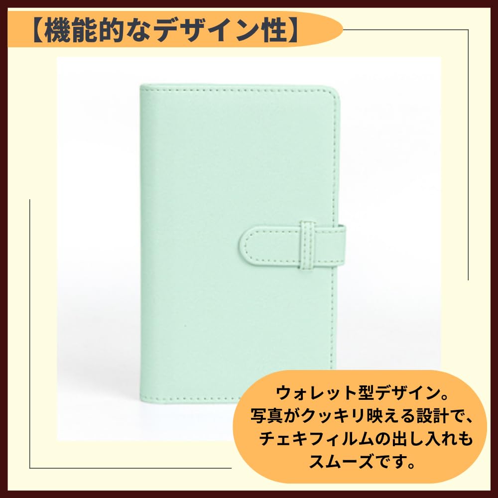 ideamall Instax Instax Instax Instax Large Holds 108 Photos Album, Book, Holder, Album, Capacity, (White)