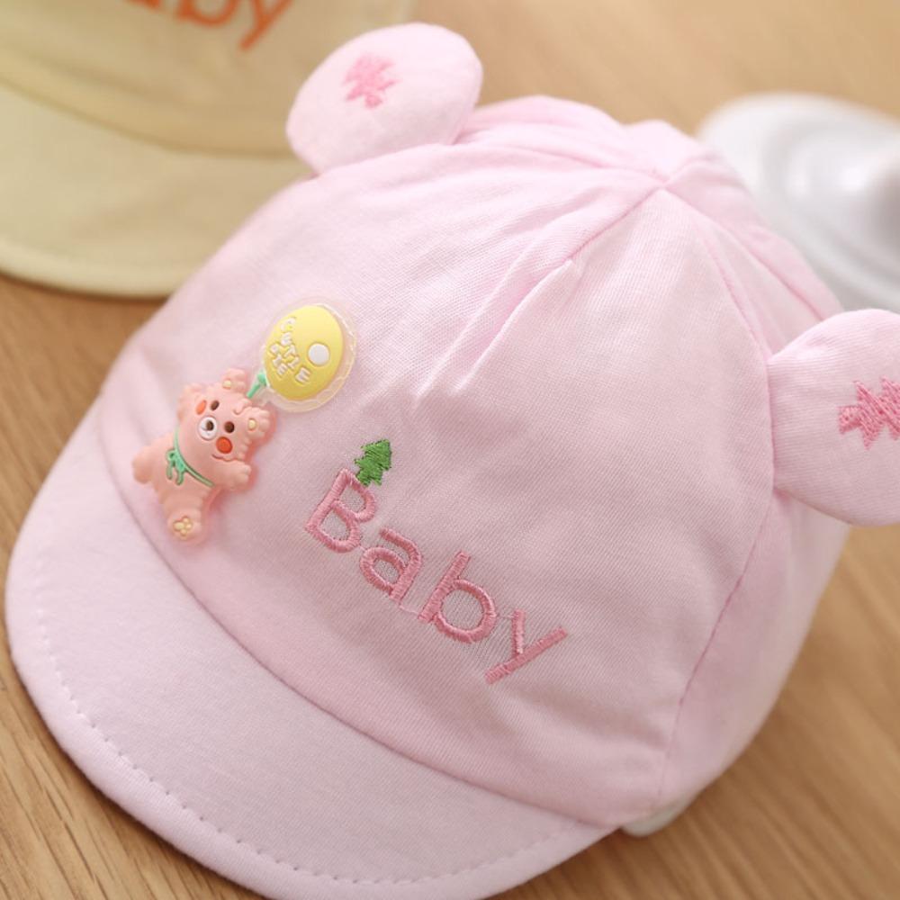 Soft Cotton Baseball Hat Breathable Duck Tongue Hat Casual Peaked Cap  Boy Girl