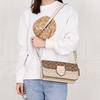 Coach Morgan 27 Classic Monogram Buckle Closure Canvas And Leather Handbag Women Handbags Light-Khaki CH506-IMOT4