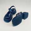 Baotou sandals women's new summer hollow woven breathable sandals muffin thick-soled beach