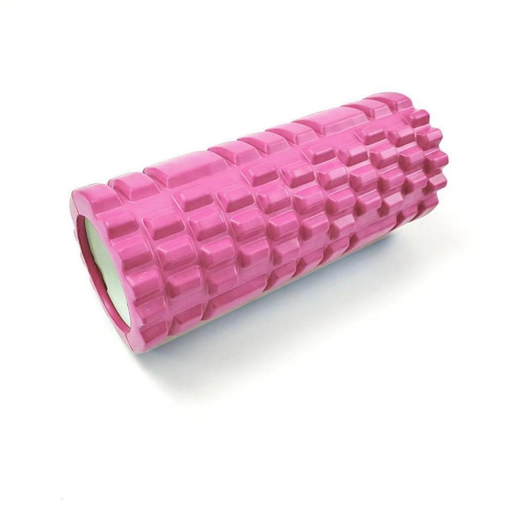 33CM Hollow EVA Foam Roller - Muscle Relaxation, Yoga, Leg Massage, Pilates Wolf Tooth Design