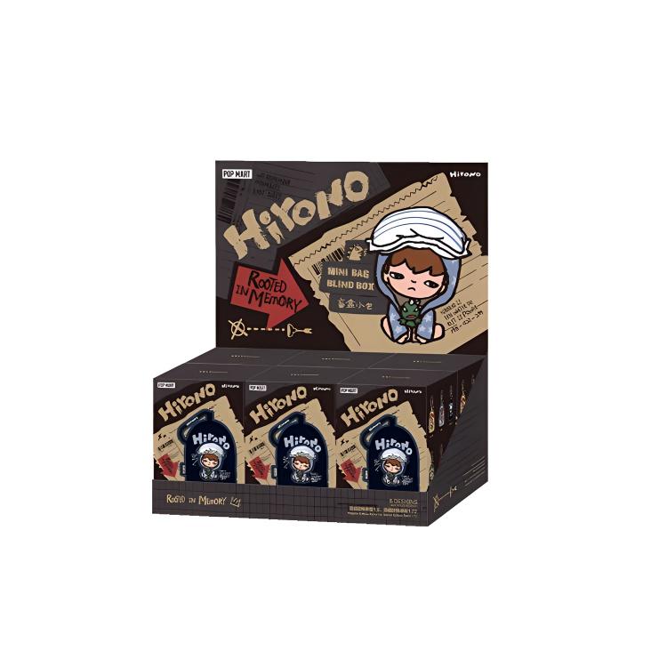 New POP MART Hirono Echo Collection Small Bag Trendy Fashion Merch Blind Box Products Single Mystery Box/Full Box 6 Pcs PPMT-2504-0005