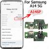 For Samsung Galaxy A04 A04s A04e A14 A24 A34 A54 5G Charging Port Charge Board Plate Ribbon Socket Usb Connector Spare Parts