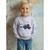 Sweatshirt Enfant Printemps/Automne Sweatshirt à Col Rond Imprimé Dessin Animé Vêtement de Sport