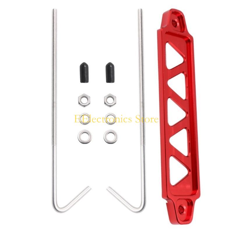 B03C Reliable Battery Tie Down set Strong Battery Hold Down Set Easy to Use Battery Mount Metal for Car Battery Mounting