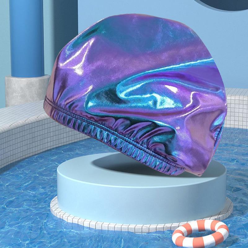 Adult Large Elastic Swim Cap Breathable Comfortable Design One-size Fits Most Essential Swimming Training Supplies