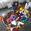 Britto Bathroom Mat Kids Room Bedroom Decoration Balcony Anti-Slip Doormat Living Room Bedside Area Rugs
