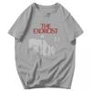 Men T Shirt The Exorcist Horror Pops Y2K Graphic Quality Unisex Clothing T Shirts