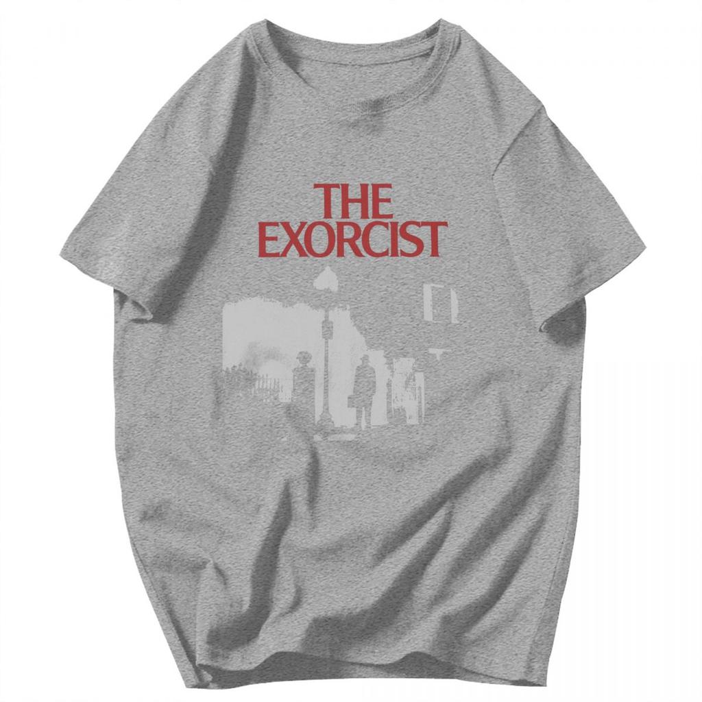 Men T Shirt The Exorcist Horror Pops Y2K Graphic Quality Unisex Clothing T Shirts