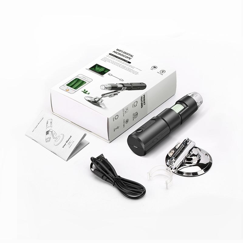 Digital Microscope WiFi Wireless Electron Dermatoscope Scalp Detection Pores Magnifier Facial Skin Analyzer Machine Professional