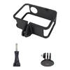 Multifunctional Camera Frame Delivering Comprehensive Protective Against Bump Facilitating Accessory Expansion Featuring Hollowed Cutout for Controls