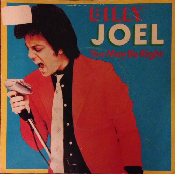 

7inch Record BILLY JOEL - You May Be Right SCBS8643 CBS 1980 UK Rock Used