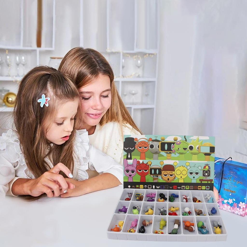 3D Action Figures Mystery Box, Mystery Box (48 Pack)