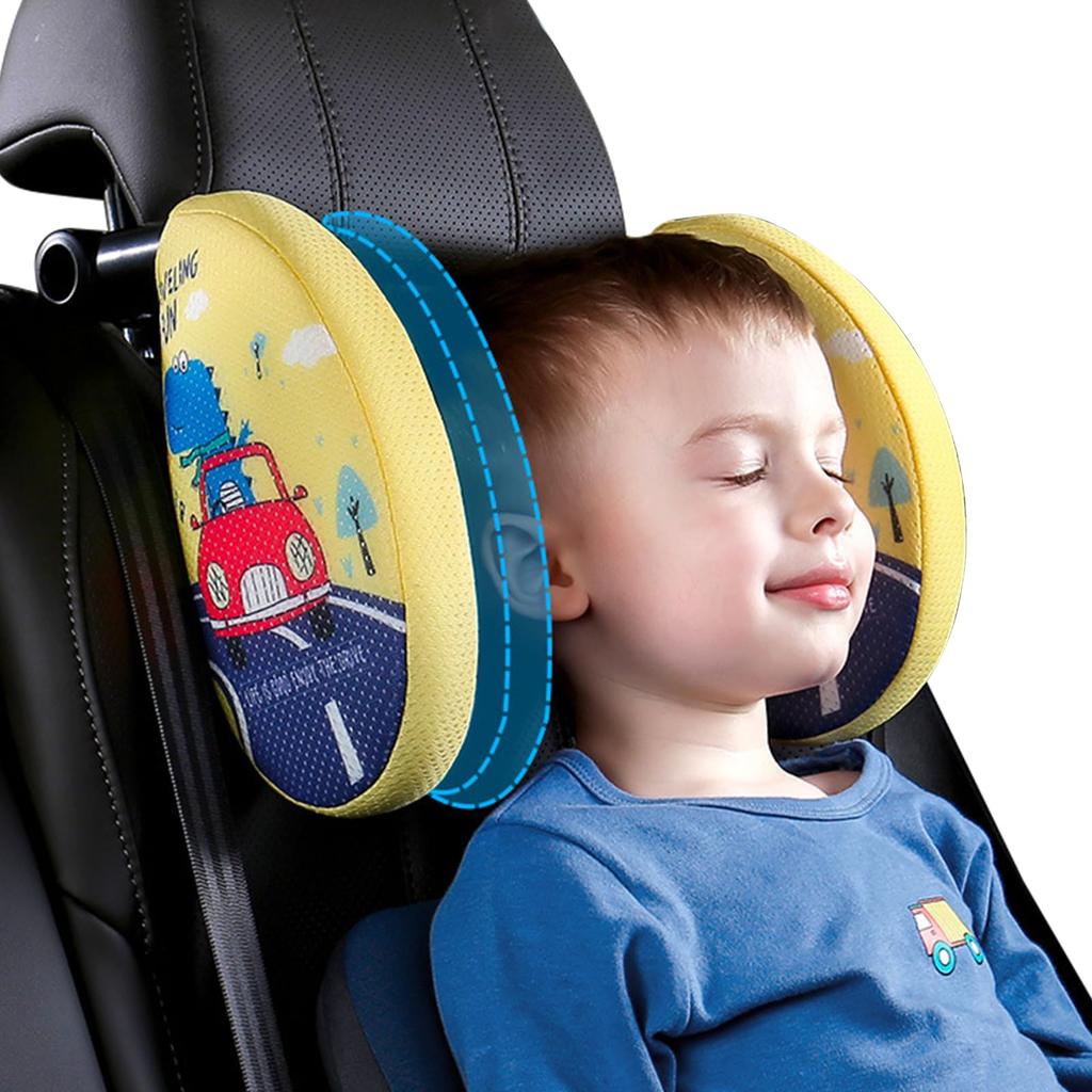 Car Sleeping In the Car Neck Junior Seat Be Used by Children and Sleeping Adjustable Easy To Install Kwak's Headrest, Car, Convenient, Pad, Pillow,