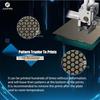 PEI Waben-Druckplatte für Bambu Lab P1P/P1S/X1/X1C/A1 Doppelseitiges PEI Federstahlblech für Creality K1/K1C Ender 3 v3 se