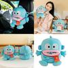 Cartoon Hangyodon Plush Toy Tissue Box Carrier For Home Car Decor And Gift