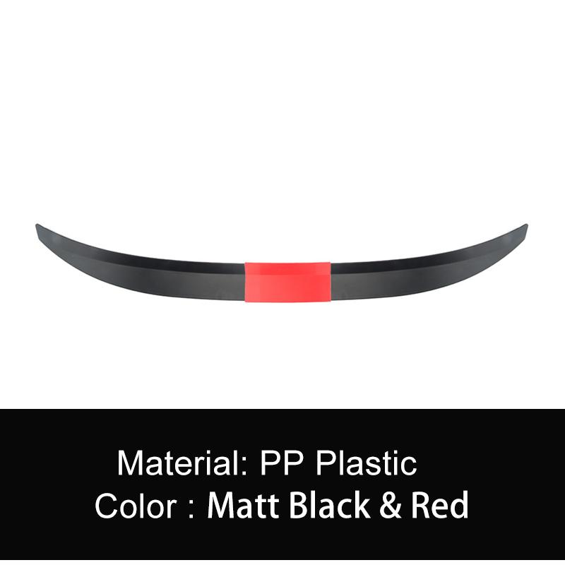 Spoiler universal Remontare pentru autovehicul ABS Coadă tip baston, fără găuri, aripă fixă, reglabilă în trei secțiuni 115-125 cm