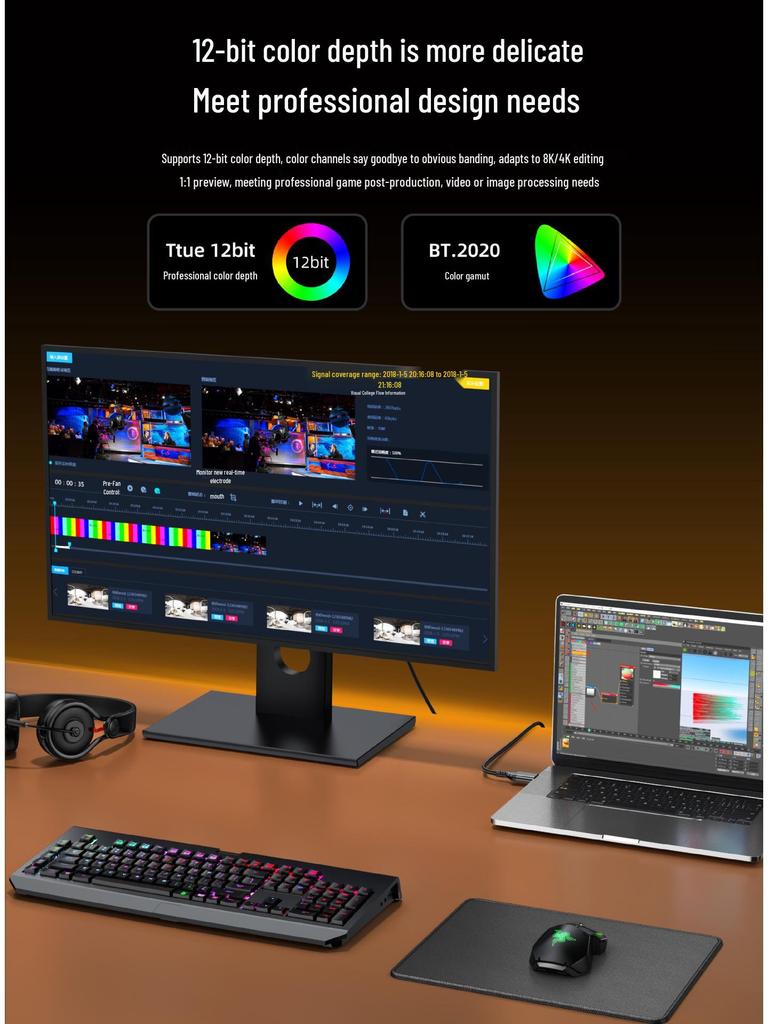 DP 2.1 Gaming Cable: 16K HD Video Cable Compatible with 8K/4K for Computer Graphics Card Display