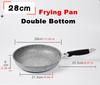 Durable Non-Stick Wok Frying Pan Ceramic Pot Home EggSteak Skillet Pancake Fried Induction Cooker Gas Stove Special Saucepan