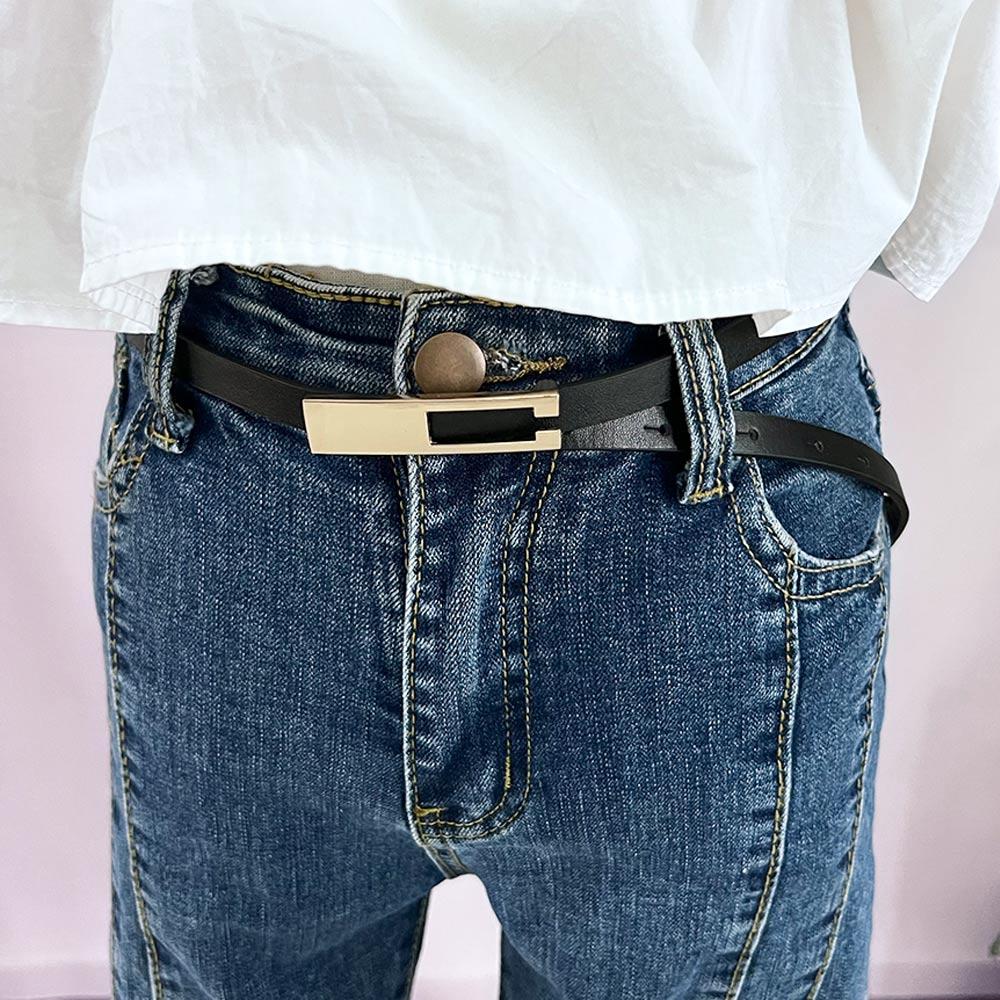 Accessories Fine Belt Accessories Waist Decor Women Belts Leather Waistband Waist Band Waist Belt