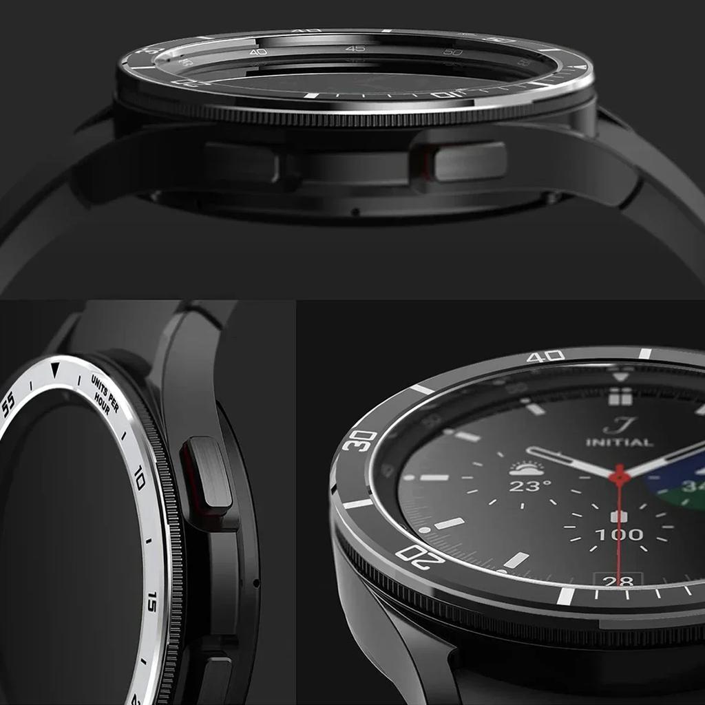 Pierścień ramki zegarka dla Samsung Galaxy Watch6 Classic 43 mm 47 mm Stal nierdzewna Pokrywa skali czasu Zderzak Etui Akcesorium dla Watch 6