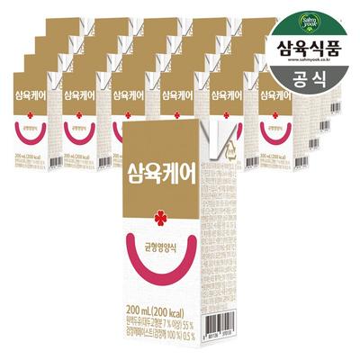 Sahmyook Care Food Balanced Nutrition for Patients 200ml 24 Packs, 200ml, 24 Pieces