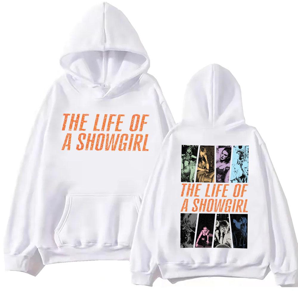 Felpa Vintage The Life Of A Showgirl Harajuku Hip Hop Pullover Top Felpa Regalo Felpa per Donna e Uomo
