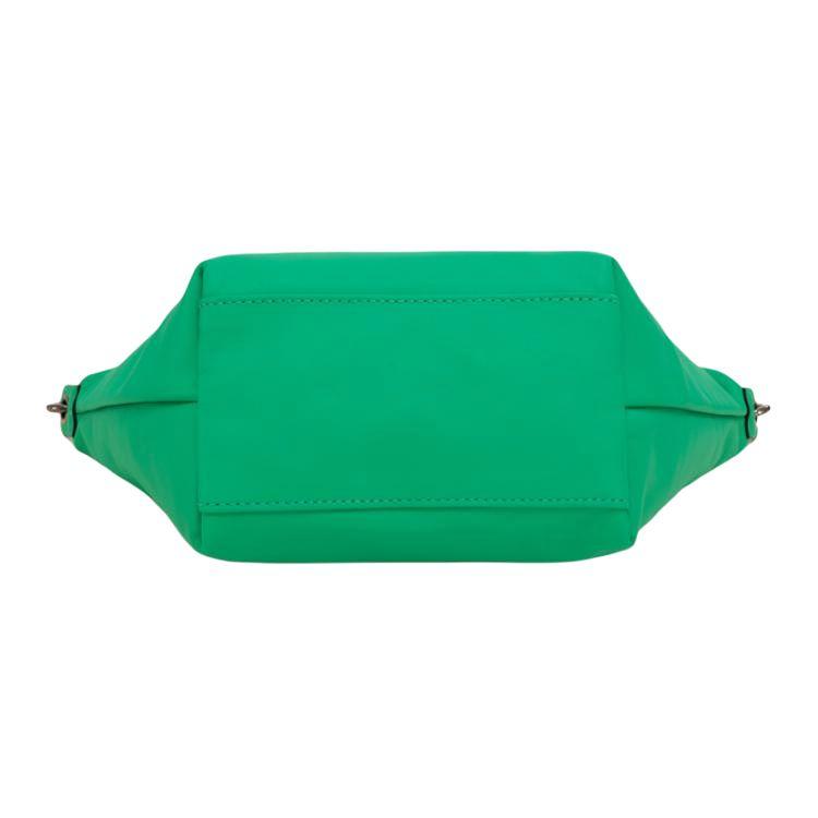 Longchamp Le Pliage Xtra Mini Dumpling Bag With Silver Hardware Zipper Closure Women Shoulder Bag Green 10212987249