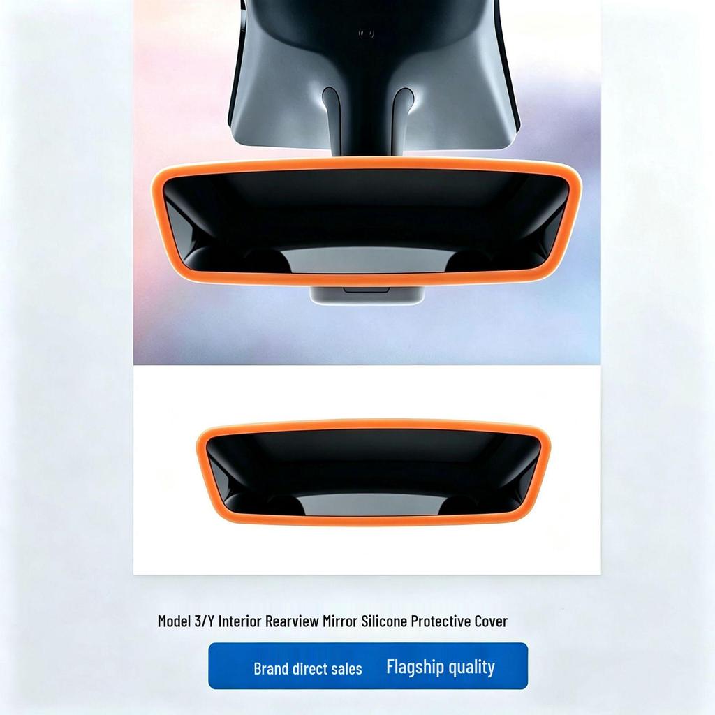Tesla Model Y Screen Protective Silicone Case - Scratch-Resistant Decorative Accessory