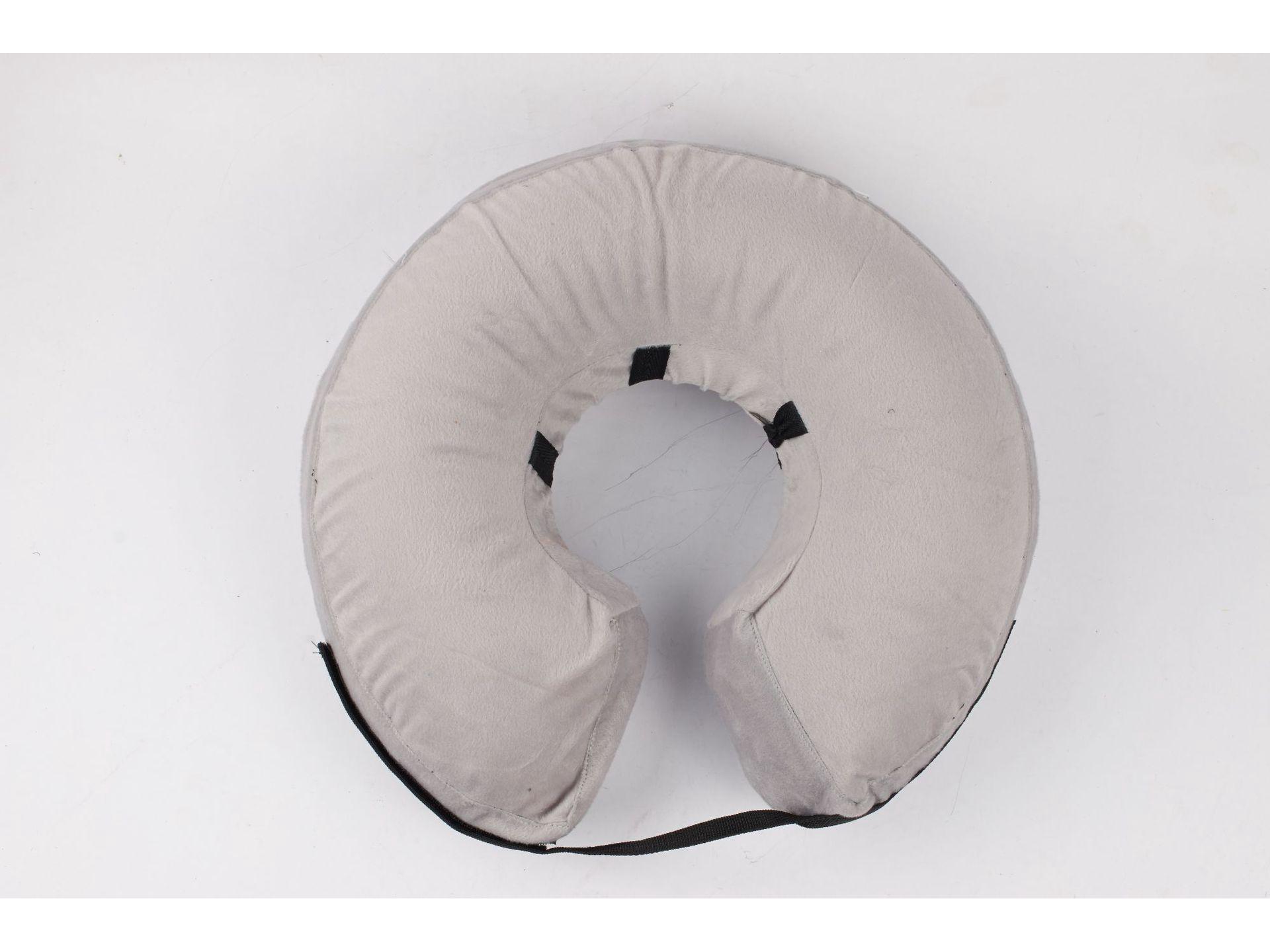 

Inflatable PVC Anti-Bite/Lick Pet Collar: Post-Surgery Protection for Cats and Dogs XS: Diameter 3-4 cm, Circumference 12-20 cm серый