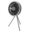 Tripod Fan 10000mAh 3 Gears Adjustable Timing Function Portable Desktop Fan with Light for Outdoor