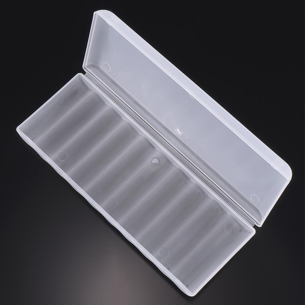 Durable AA Batteries for 10Pcs AA Plastic Storage Boxes Holder Cover Container