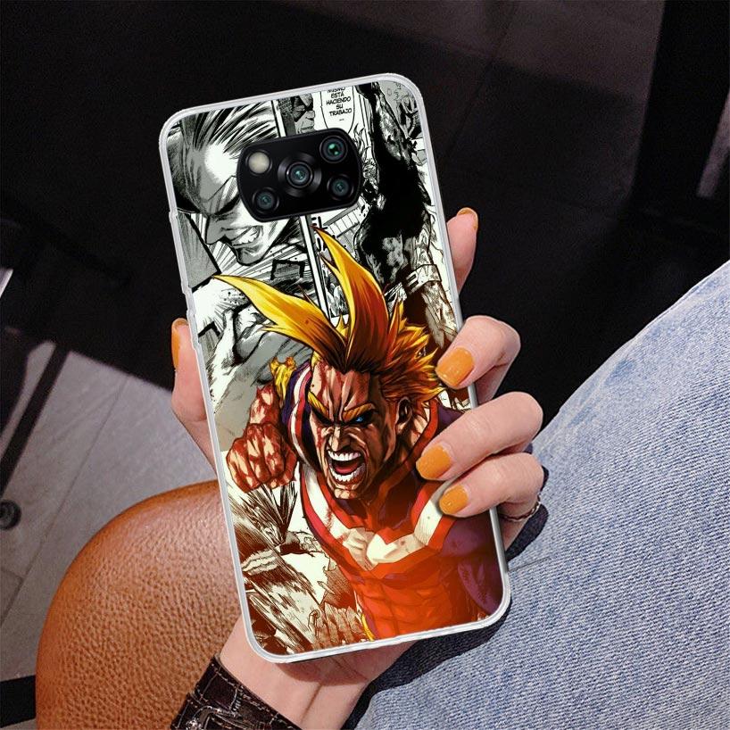 My Hero Deku Phone Case For Xiaomi Poco X7 X6 X5 Pro F7 Ultra Redmi 15C 15 13C 13 12C 12 10 10A 10C 9 9A 9C 9T Cover Poco X7 X6